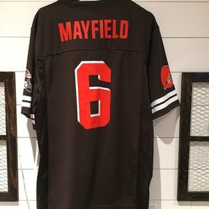 NFL Mens Cleveland Browns Baker Mayfield Hashmark Jersey Size Large Team Apparel